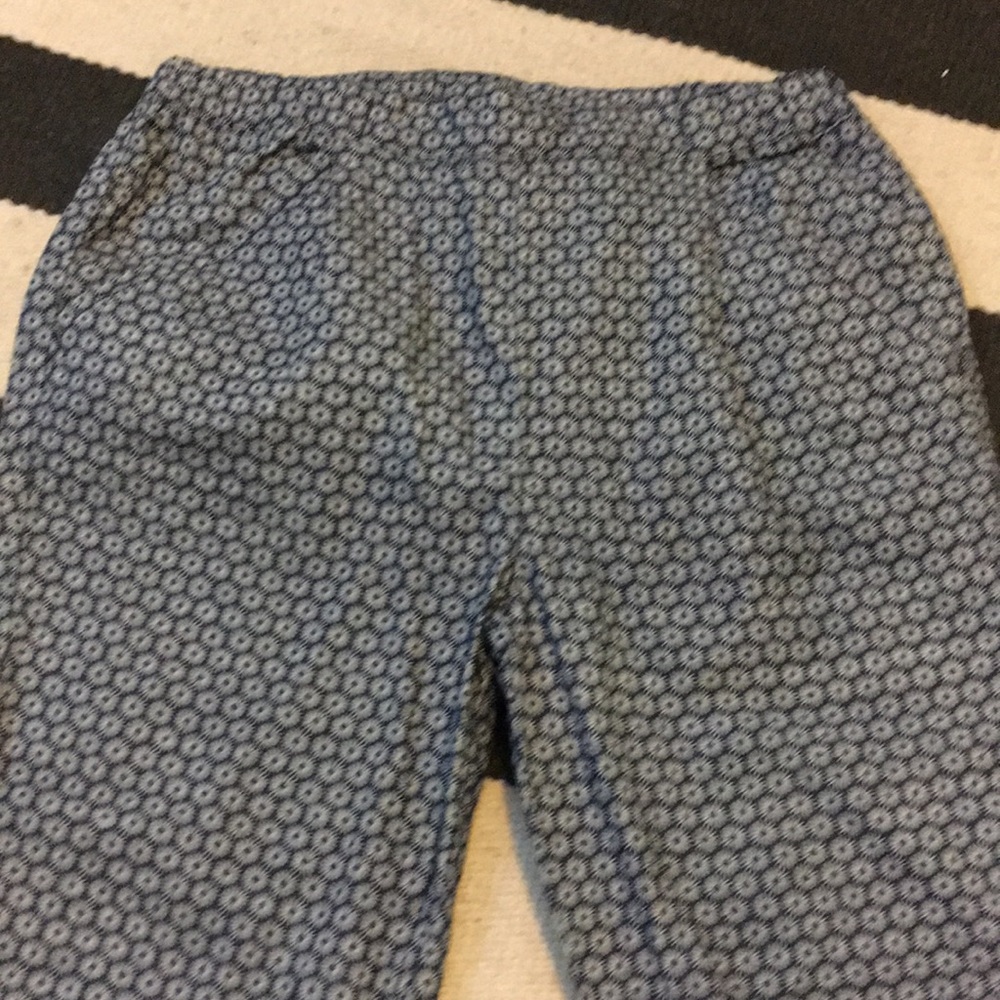 Blue patterned pants - Picture 3 of 4